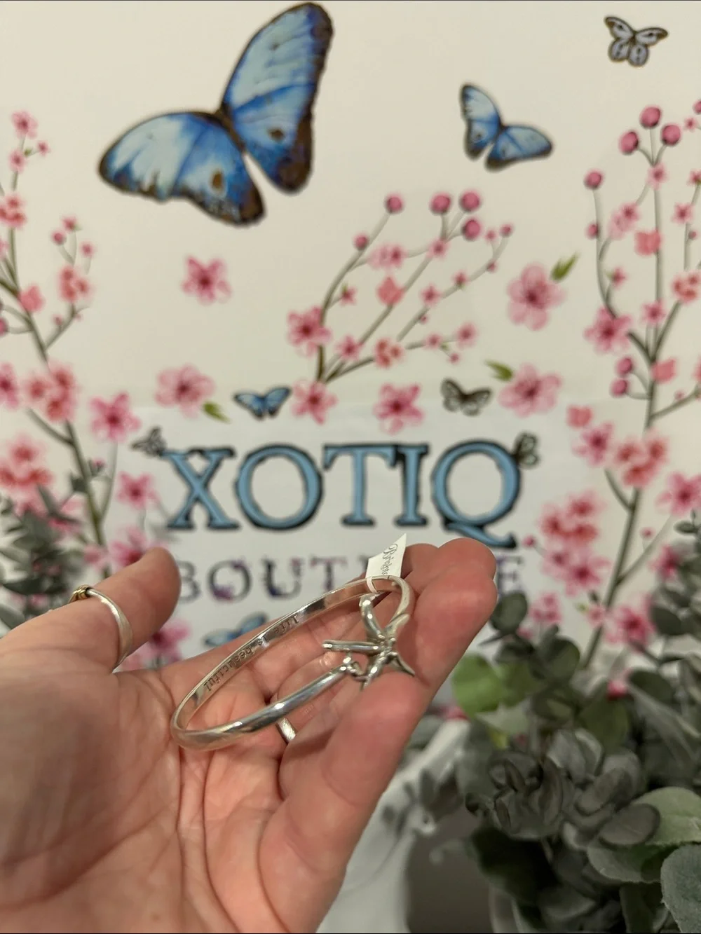 🆕🌊 Brighton VTG SLVR Bali Star bracelet with SWAROVSKI CRYSTAL Accents!